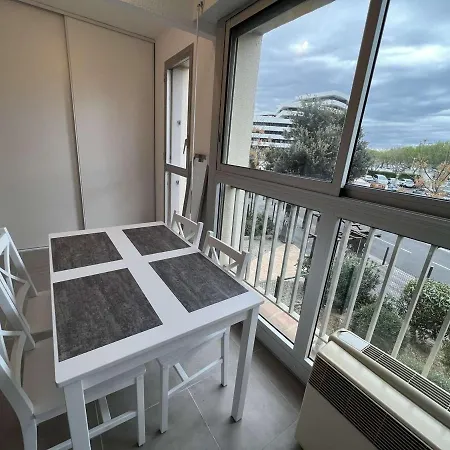 Studio Climatise 2 Pers, Lave-vaisselle, Centre-ville, Parking, Pres Commerces Et Plage - Fr-1-702-54 Agde